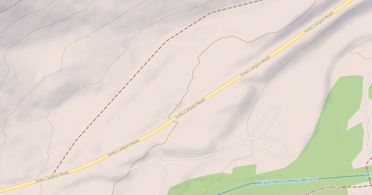 Map preview of MIDDLE FORK WORK CENTER