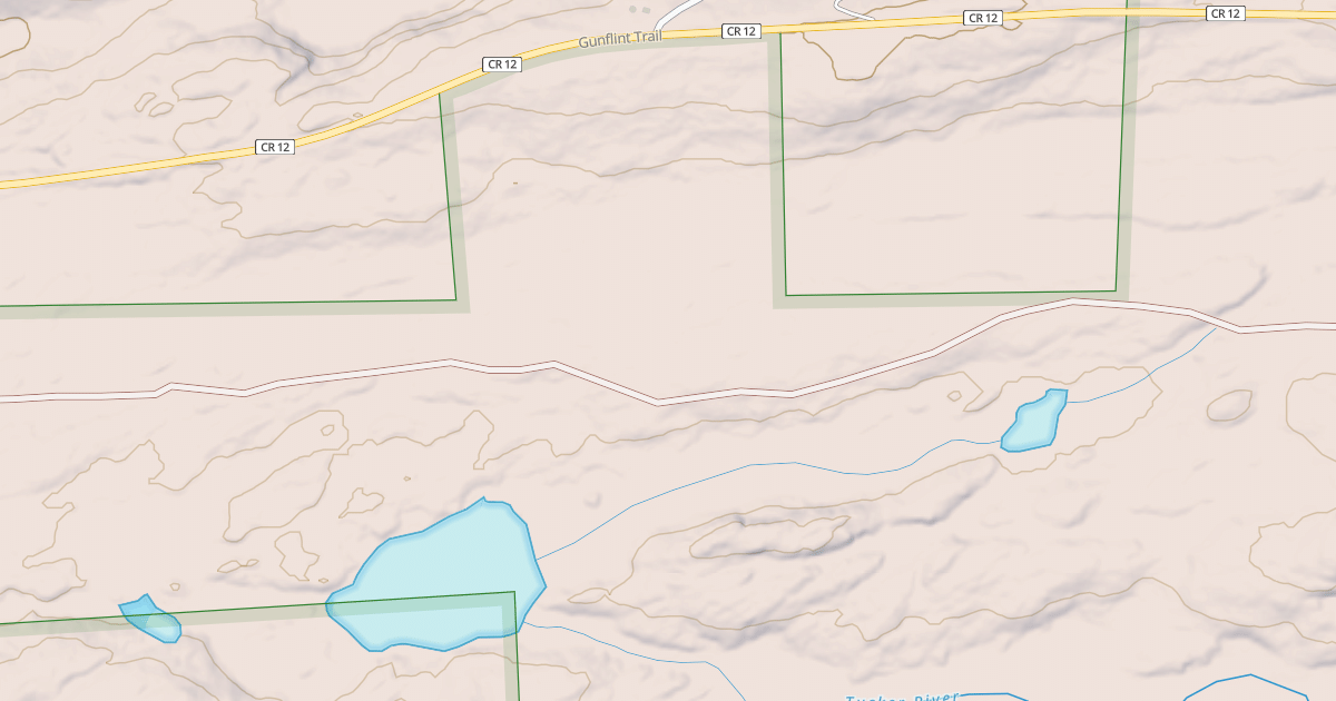 Map preview of GUNFLINT SNOWMOBILE