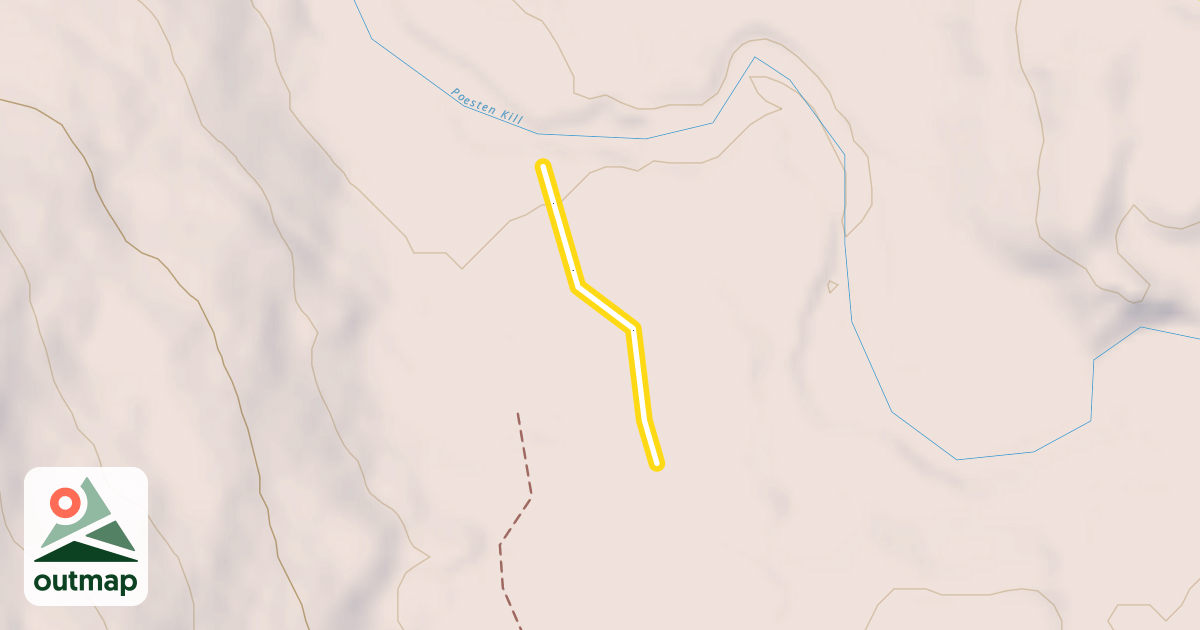 Map of Bridge Cut