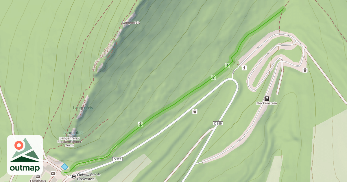 Map of Sentier des Charbonniers