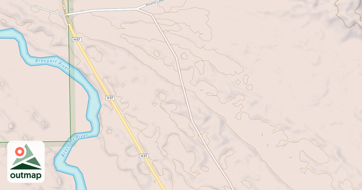 Map of ROUND LAKE SPUR E