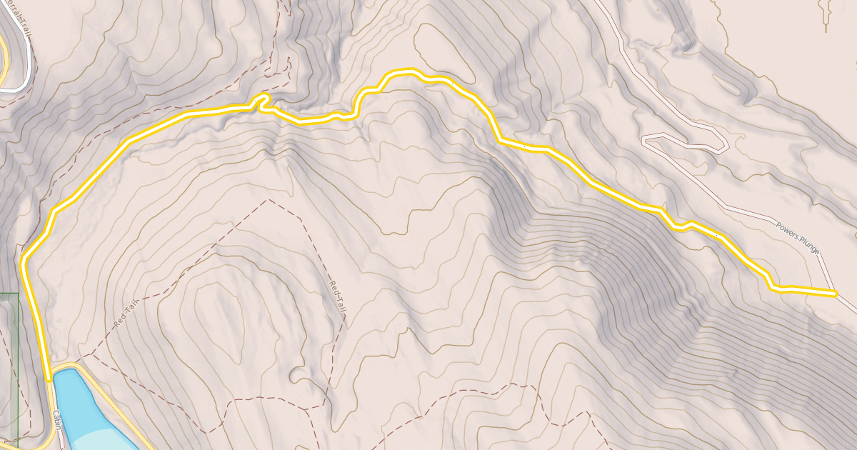 Map preview of Winthrop Trail (Upper)