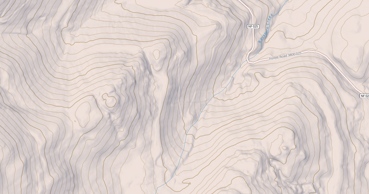 Map preview of MUCKAMUCK T.S. FY 98