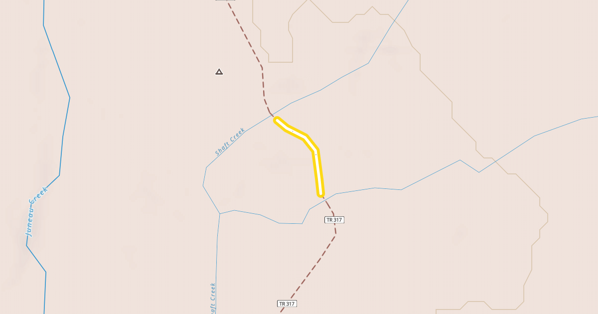 Map preview of Resurrection Pass Trail