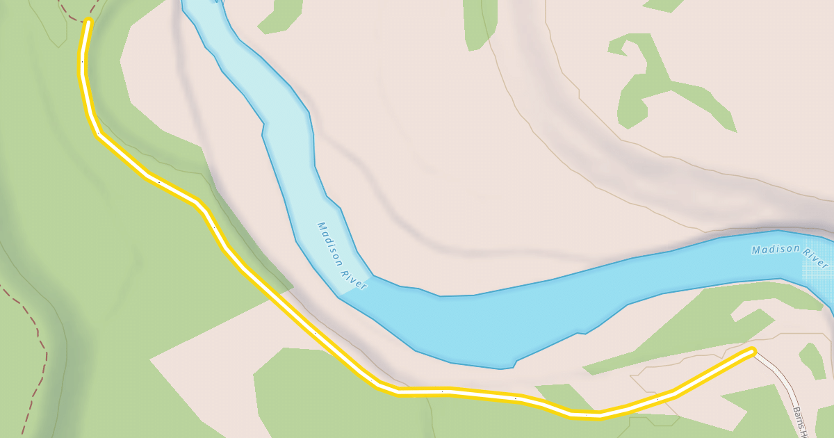 Map preview of Down River Loop