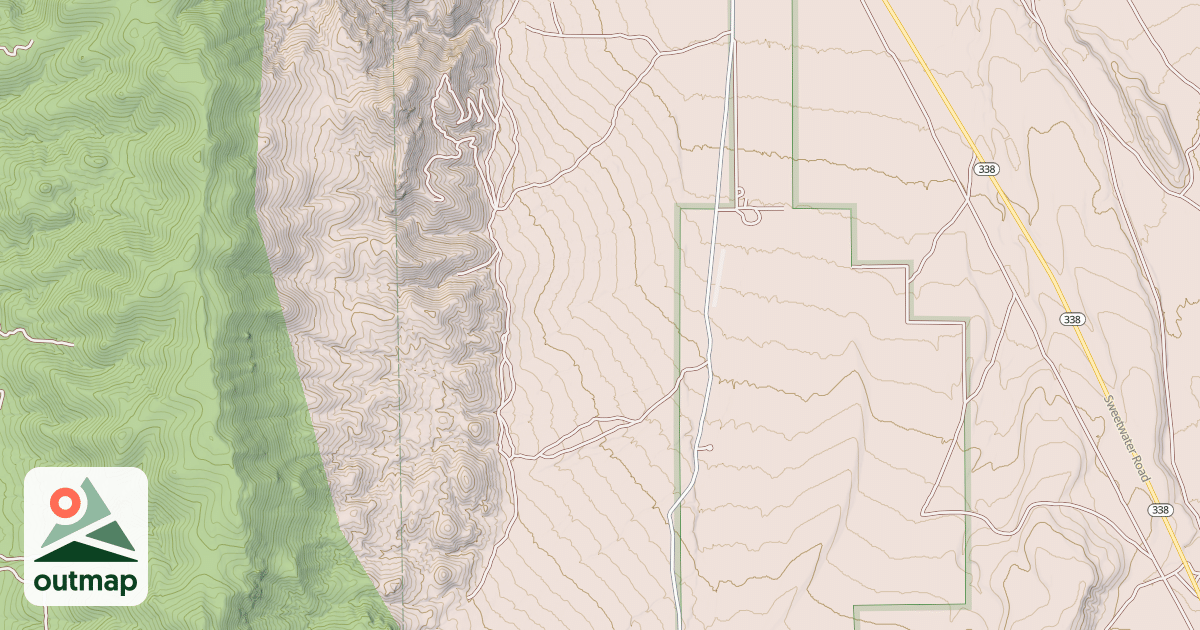 Map of CANAL ROAD