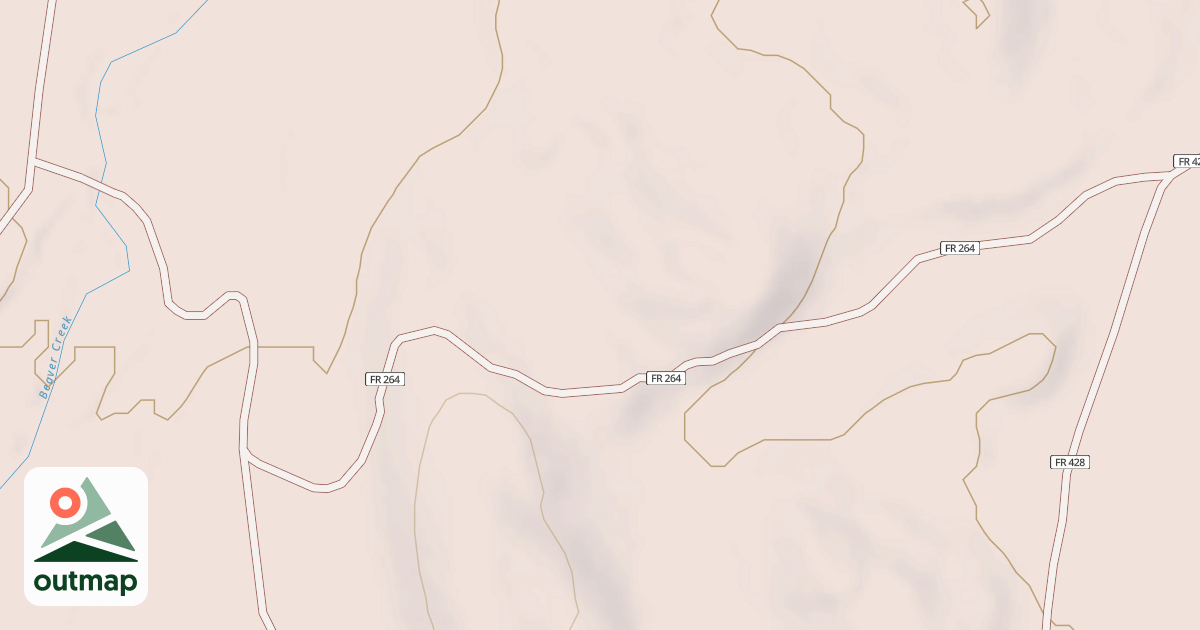 Map of BEAVER CREEK ATV