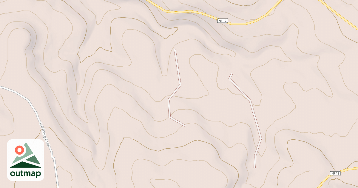 Map of USFS National Forest System Roads {D6A897B9-7A8E-4AC5-B033-7C986A909FB9}