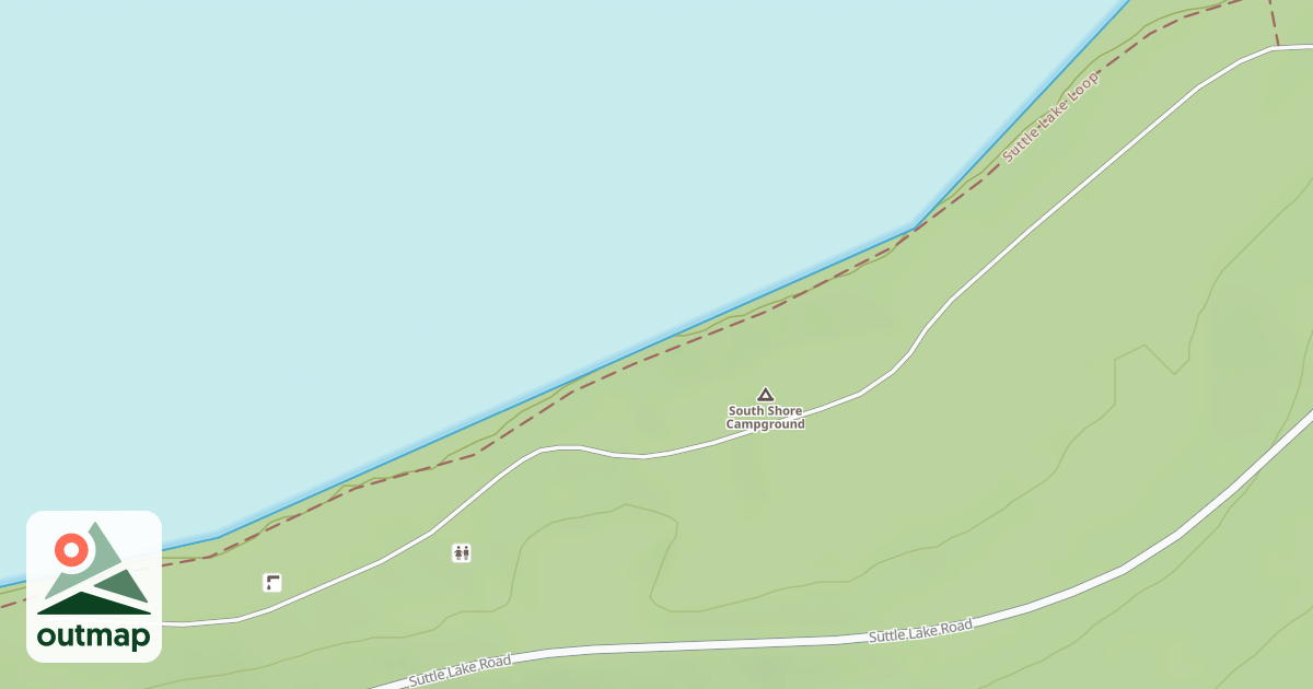 Map of SOUTH CG LOOP