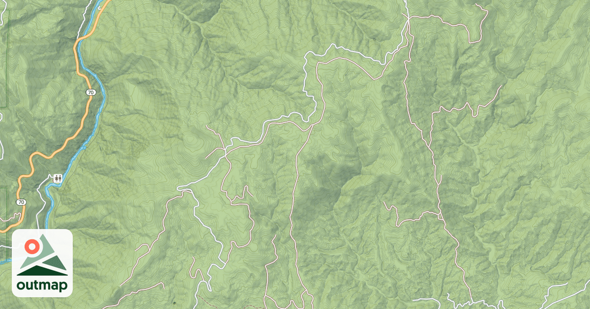 Map of PULGA-MERRIMAC