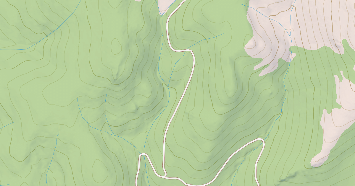 Map preview of CARMEN VALLEY SPUR