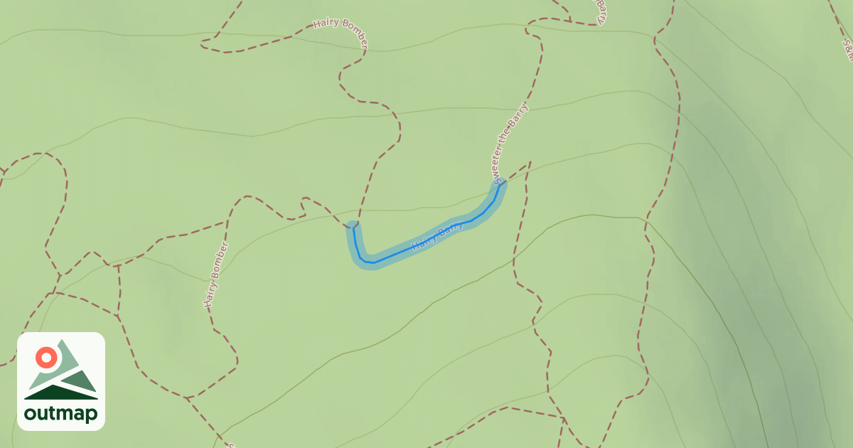Map of Hairy Barry