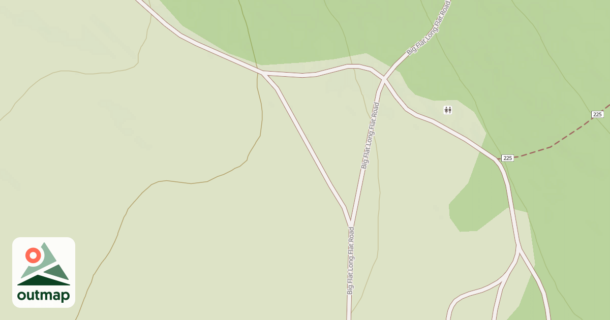 Map of USFS National Forest System Roads {07A55B6C-192B-4EB4-8016-8273DCF9A4C6}