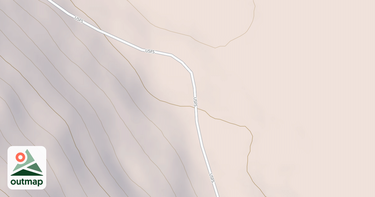 Map of Lower Cone Road
