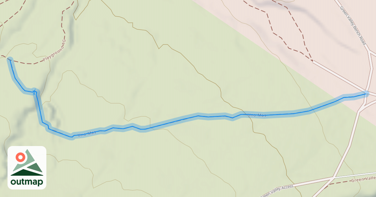 Map of Uno Mas