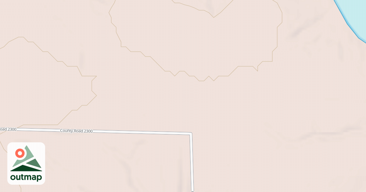 Map of CADDO UNIT 7 HUNTER CAMP