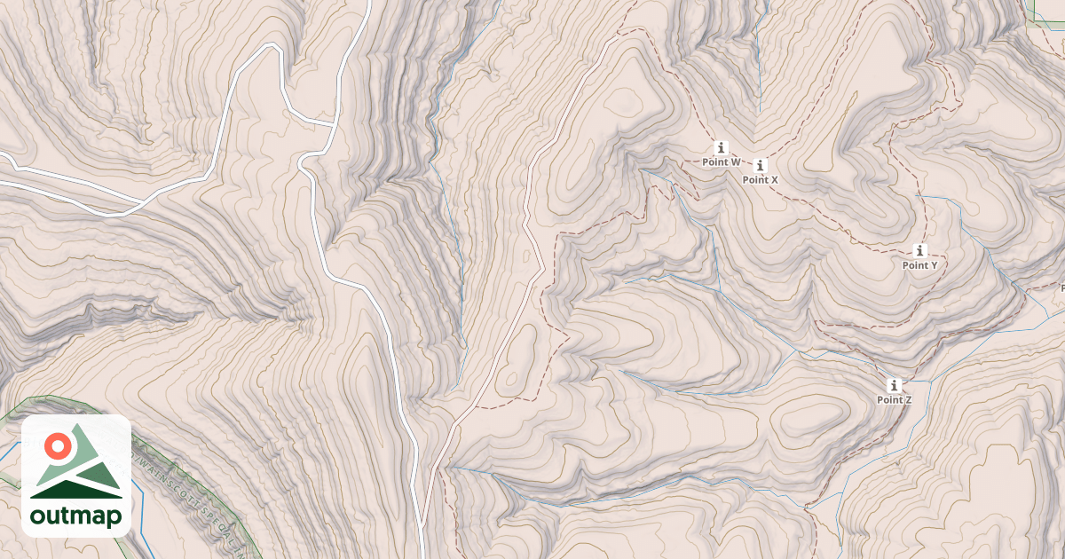 Map of HIGH MOUNTAIN