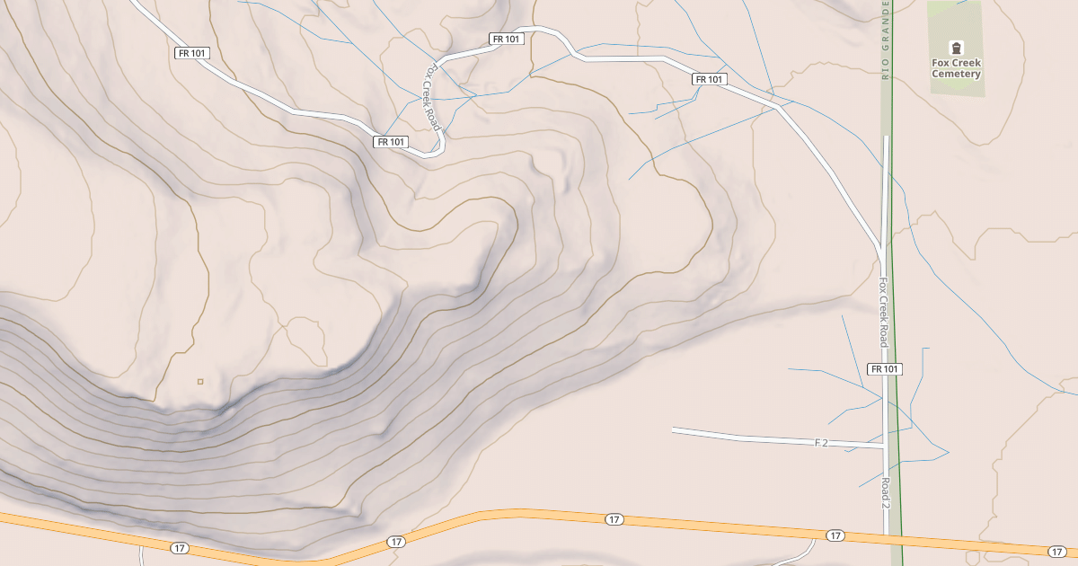 Map preview of FOX CR