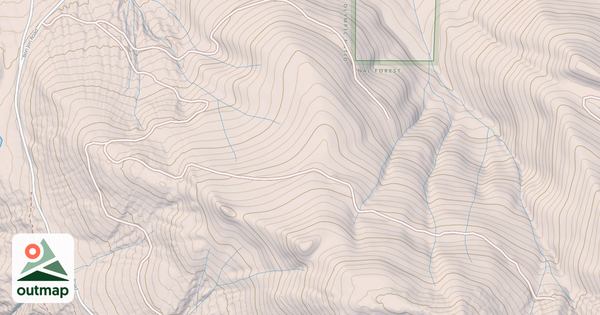 Map of USFS Motor Vehicle Use Map Roads {C4394FAF-8159-4FF8-ADDA-E1FB0BC28686}