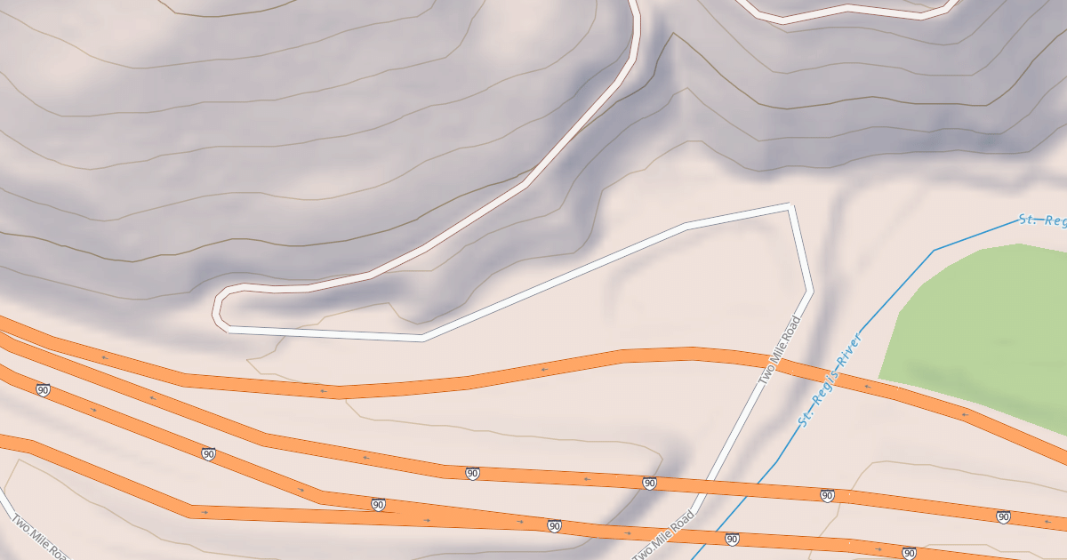 Map preview of RIDGE TOP