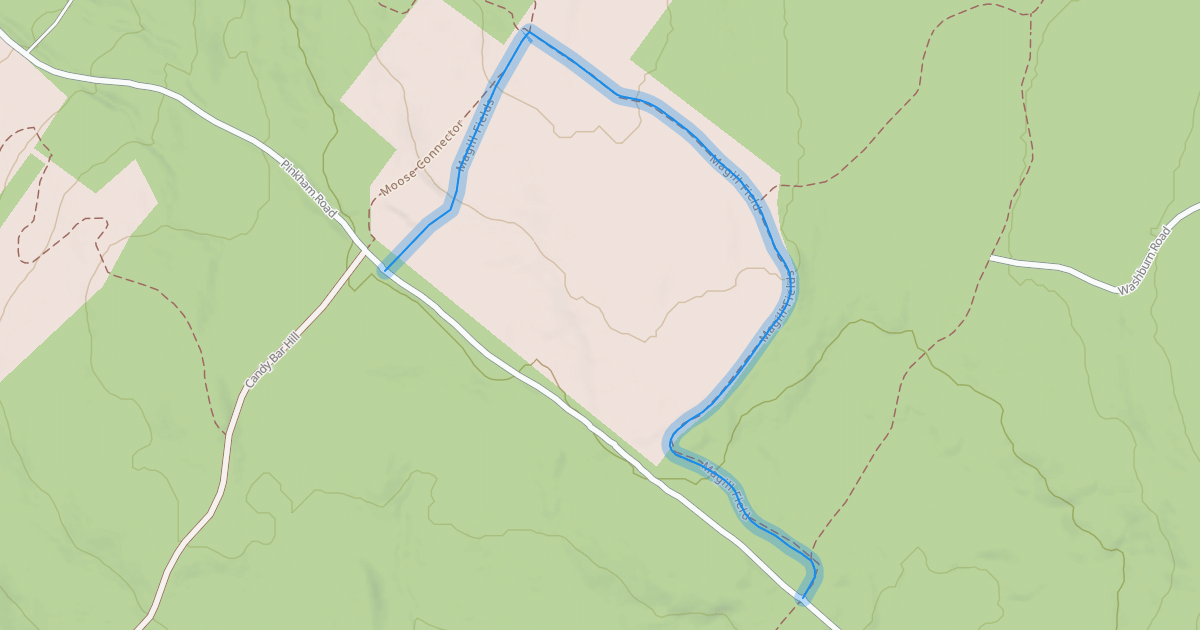 Map preview of Magill Fields