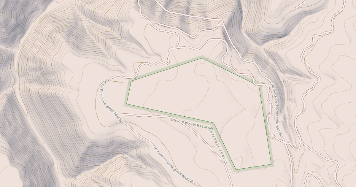 Map preview of N427 LAMBING CAMP