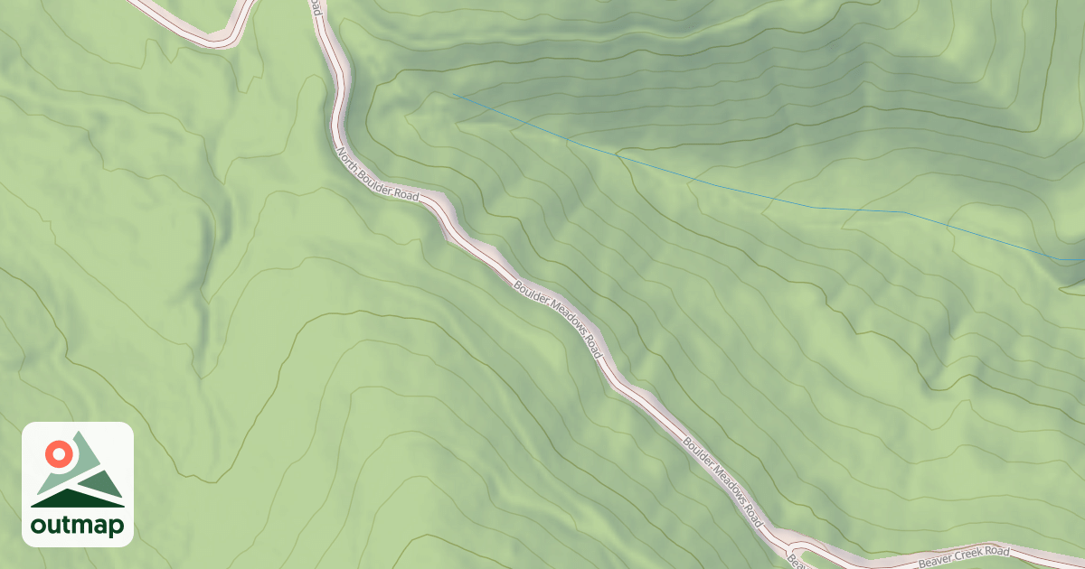 Map of BOULDER MEADOWS