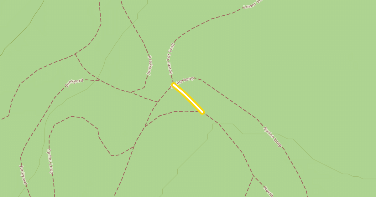 Map preview of Lower Lot Trail