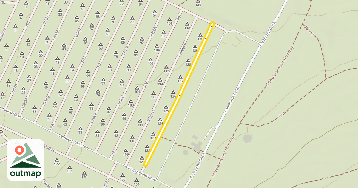 Map of Kinder