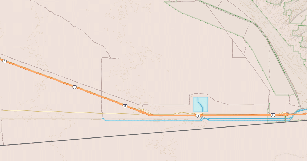 Map preview of BLM National GTLF Public Motorized Roads 81be0a54-34cc-4144-8beb-3ee0bff6a393