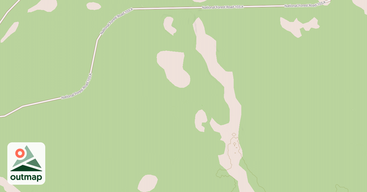Map of USFS National Forest System Roads {29AD6A02-3977-488B-940D-F9391D4EF4C4}