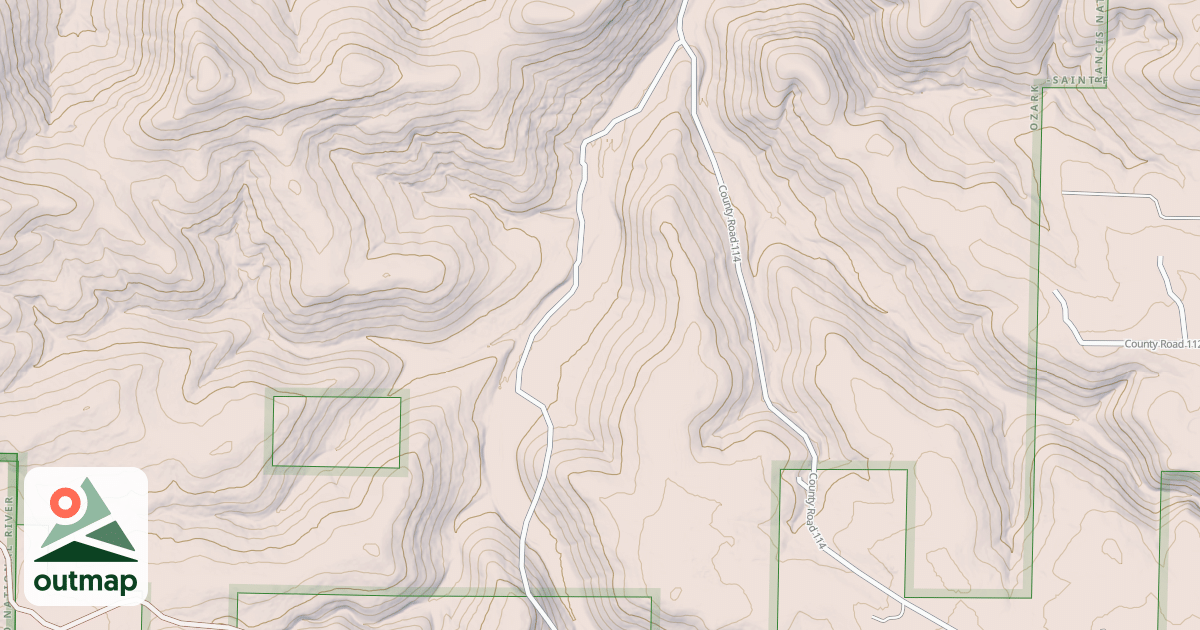 Map of PERRY CREEK