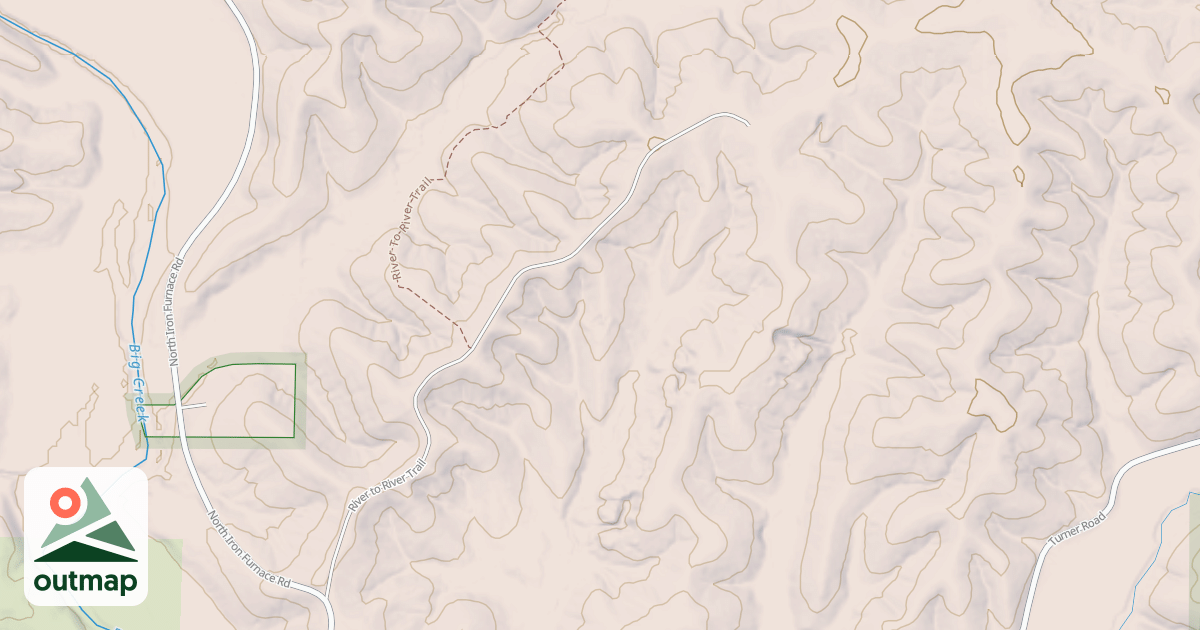 Map of FURNACE RIDGE RD