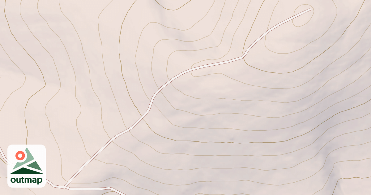 Map of BEARPAW MTN  SPUR