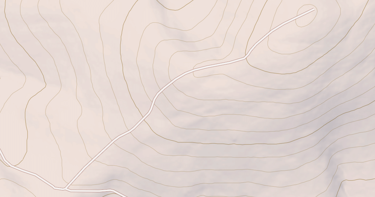 Map preview of BEARPAW MTN  SPUR