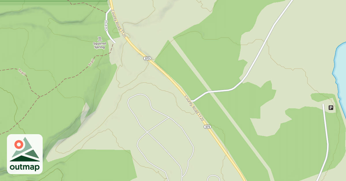 Map of SQUIRREL SPR.