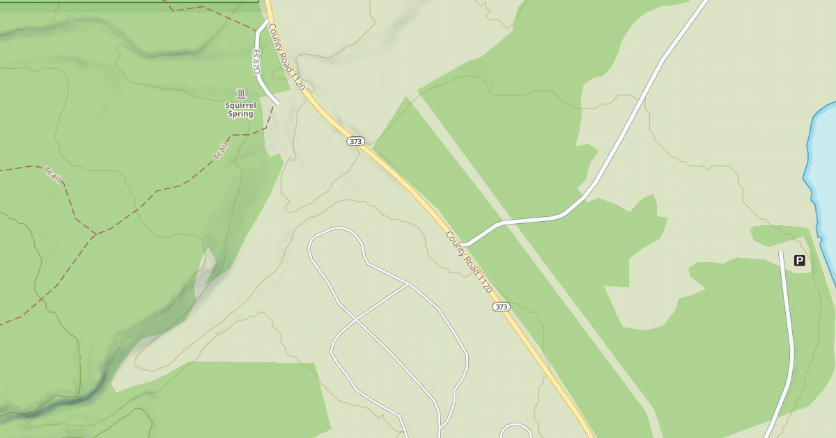 Map preview of SQUIRREL SPR.
