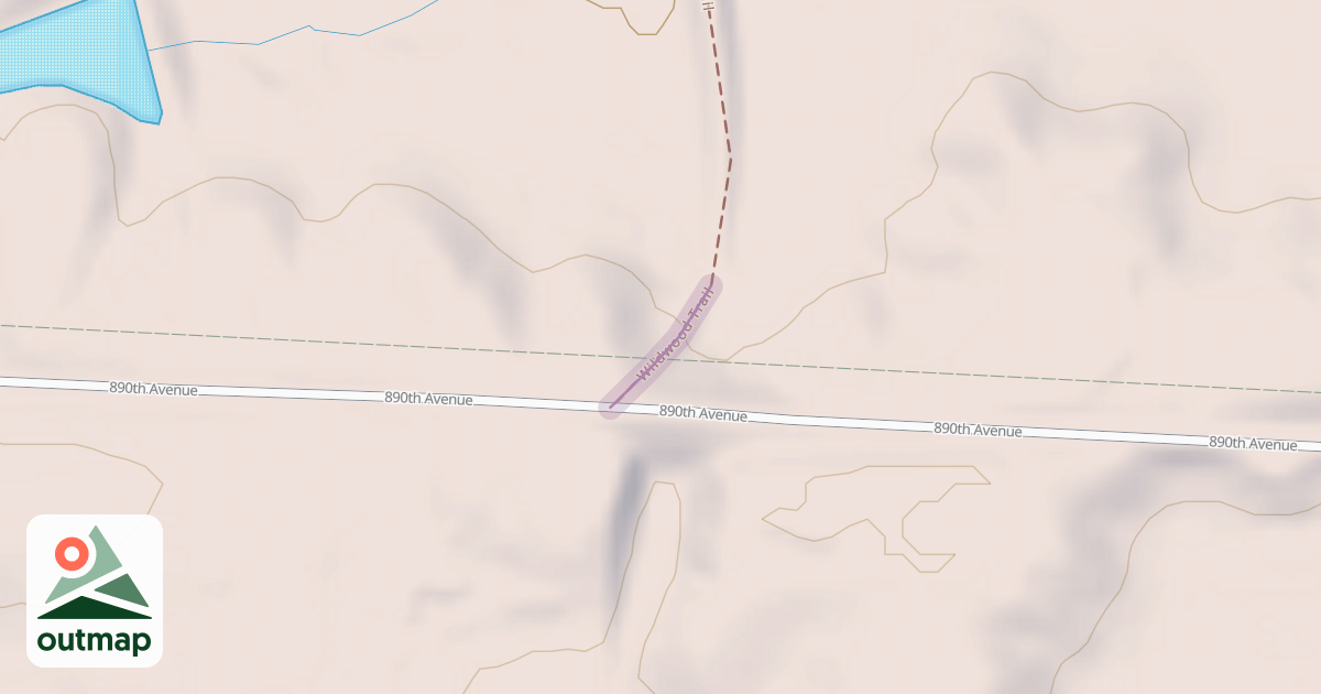 Map of Wildwood Trail