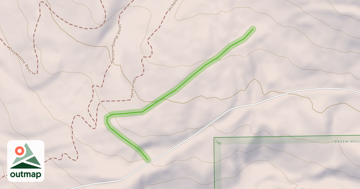 Map of Lower Gibson