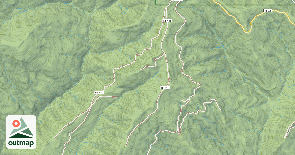 Map of LITTLE LAZY