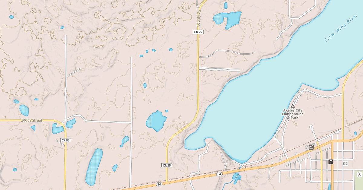 Map preview of Round River Drive