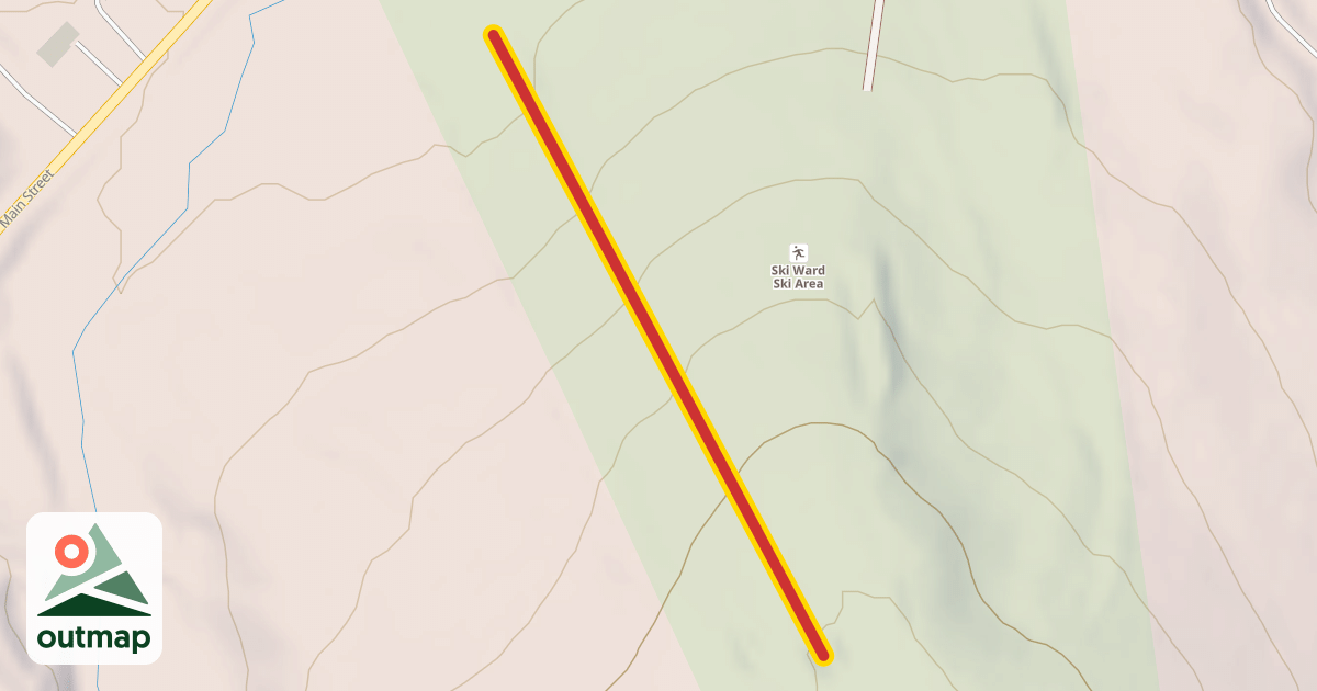 Map of Triple Chair
