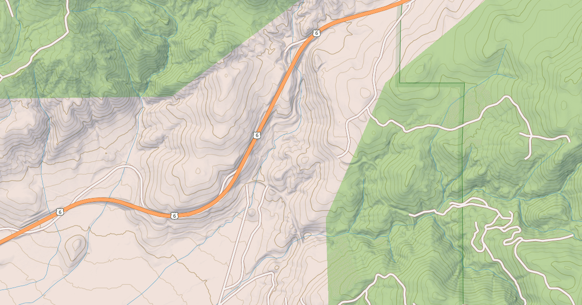 Map preview of USFS Motor Vehicle Use Map Trails 7489