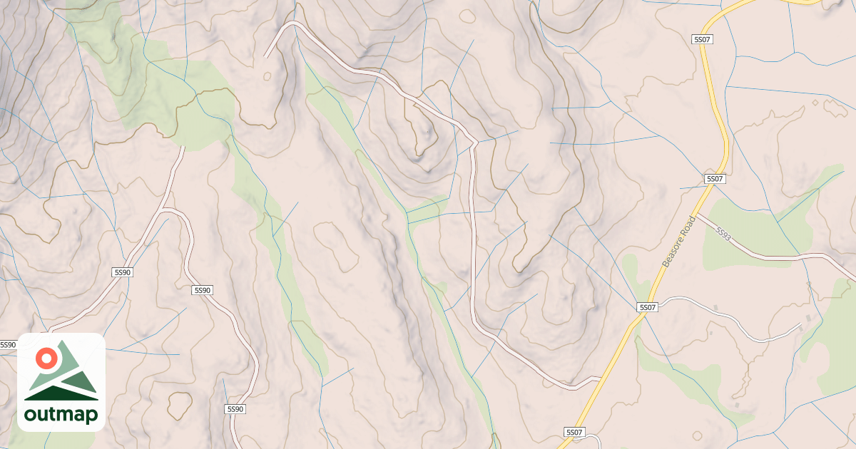 Map of BUCHENAU 2