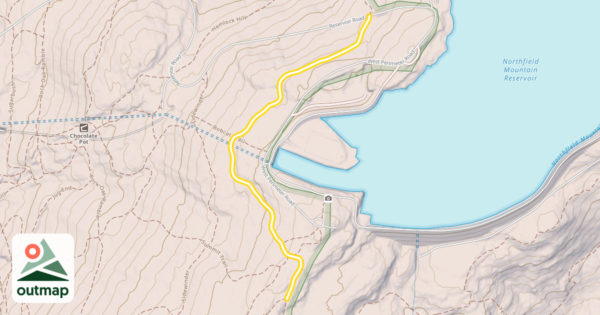 Map of Tooleybush Turnpike