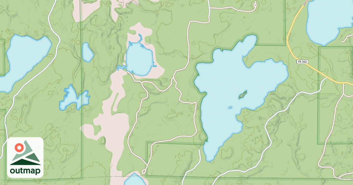 Map of FR 1742