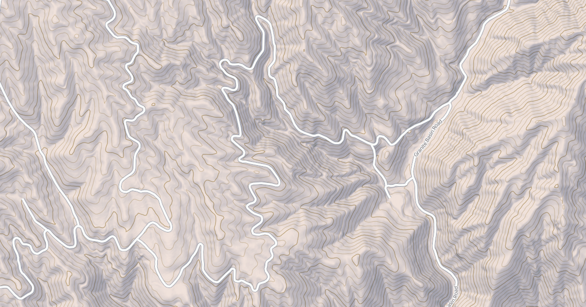 Map preview of COW CREEK SPUR