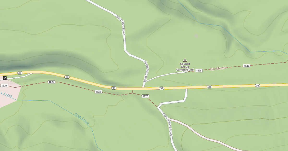 Map preview of BALD COVE (4WD)
