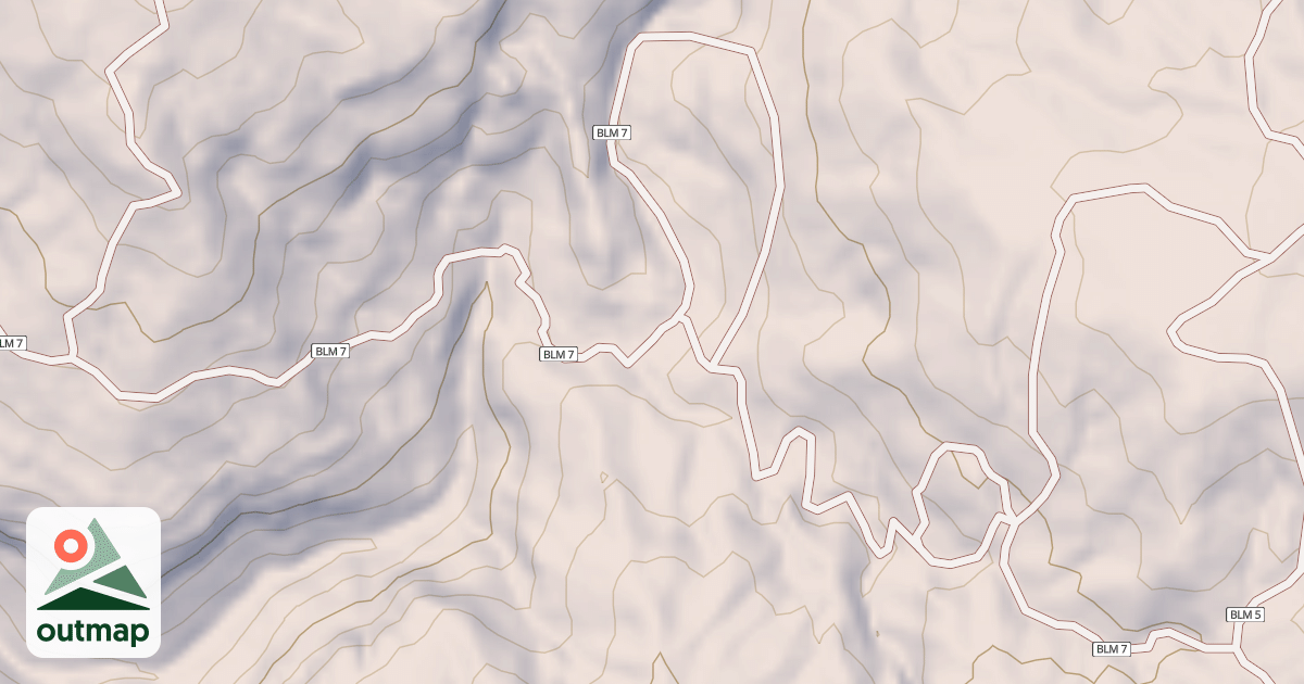 Map of BLM National GTLF Public Motorized Roads 1b8a78b5-cd80-4531-b2f9-822f5f133286