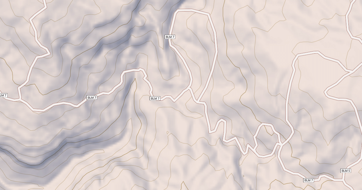 Map preview of BLM National GTLF Public Motorized Roads 1b8a78b5-cd80-4531-b2f9-822f5f133286